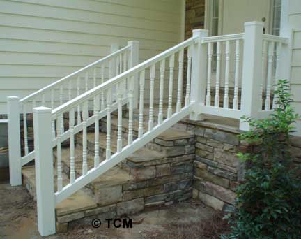 Deck and Railing with Colonial Spindle