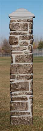 Brown Rock Pillar